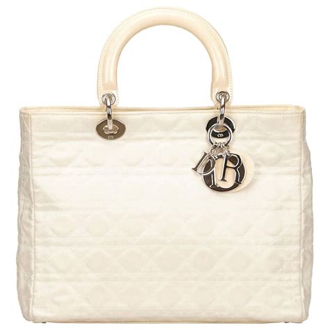 dior white handbags|lady dior euro price.